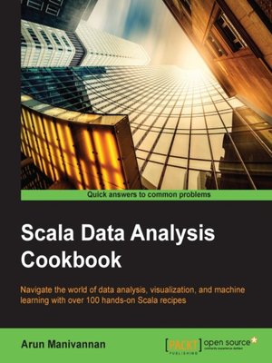 cover image of Scala Data Analysis Cookbook